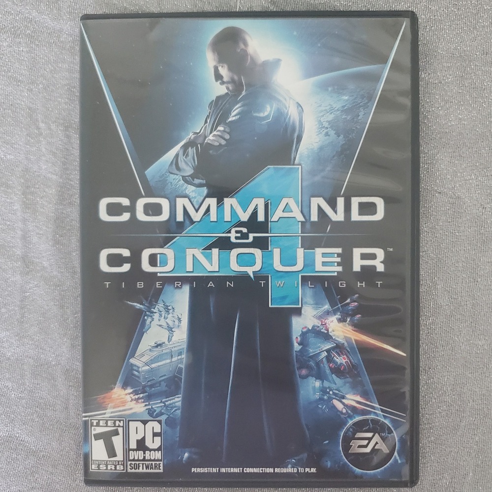 Command‎ Conquer 4 Tiberian Twilight PC DVD ROM Game Teen EA Games
